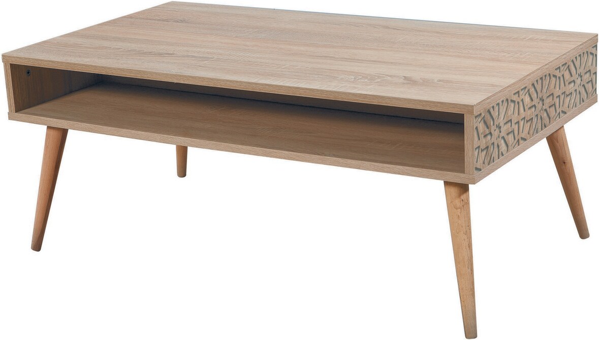 Skye Decor, Viva- Viva OLV, Sonomo, Couchtische, 45x110x60 cm, 100% Melaminbeschichtete Partikelplatte