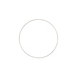 thumbnail of Deko-Ring Hoop, gold Metall, Durchmesser 50 cm