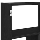 thumbnail of vidaXL Wandschap kubus 12 vakken bewerkt hout zwart
