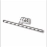 thumbnail of Aplique LED 8W, luz quente 3000K, níquel fosco, tradicional e elegante, totalmente articulado para quadros e espelhos.