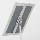 thumbnail of Espositore a leggio con cornice a scatto orientabile telescopico (A4)