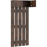 thumbnail of COSTWAY Rack de casaco de parede com 5 ganchos duplos e armário de 2 portas,