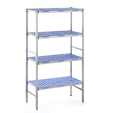 thumbnail of Tournus Scaffalatura per attrezzature con ripiani estraibili a 4 livelli 175 x 169,4 x 40 cm Tournus - PLB1694