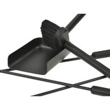 thumbnail of Blomus Kamingarnitur Kaminbesteck Kaminwerkzeug Kaminset 5tlg ASHI mit Magnethalterung wandhängend schwarz