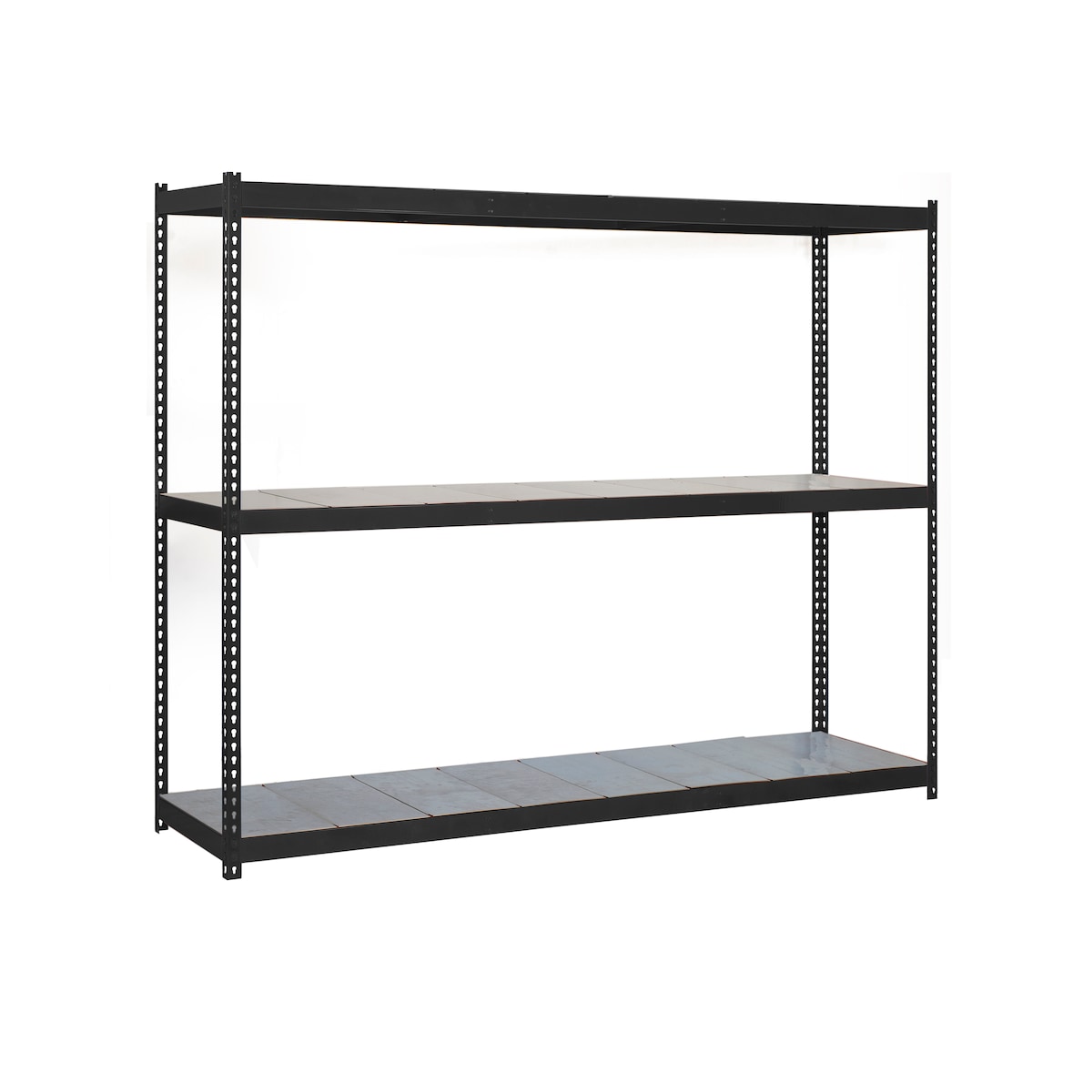 PROREGAL Schwerlastregal METAL BEAST THREE | HxBxT 150x120x60cm | 3 Ebenen | Fachlast 600kg | Anthrazit | Weitspannregal Werkstattregal Lagerregal