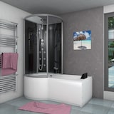 thumbnail of Kombination Badewanne Dusche K50-L30-EC Duschtempel 170x100 cm
