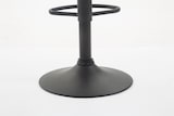 thumbnail of DELUKE® Barhocker 2er Set DUBLIN - Schwarz, Kunstleder, Schwarz | Barhocker mit Lehne Barstuhl Tresenhocker Tresenstuhl Kneipenhocker Kneipenstuhl