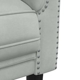 thumbnail of vidaXL Sofa 2-Sitzer Hellgrau Samt