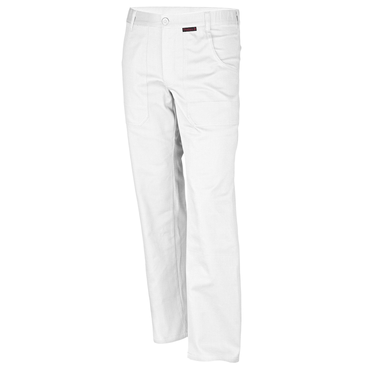 Qualitex Arbeitshose 'classic'' in weiß, Größe: 44 - Bundhose BW 270 g - klassische Werkstatthose