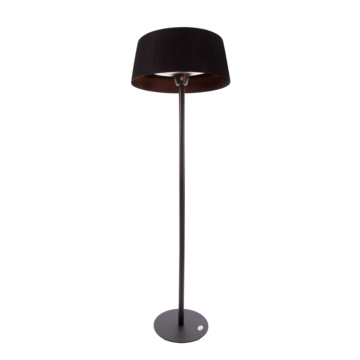 Artix Standing Black 2100, Standheizstrahler, schwarz, inkl. Standfuß & Kippsicherung