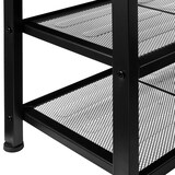 thumbnail of tectake Schoenenrek Taunton 80x30x45,5cm - Industrieel hout donker, rustiek - 404281