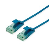 thumbnail of ROLINE RM UTP DataCenter Patchkabel Cat.6A (Class EA), slim, blau, 0,3 m