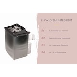 thumbnail of Karibu Saunahaus 38mm Melo 2 Ofen 9 kW integr. Strg terragrau