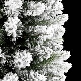 thumbnail of vidaXL Künstlicher Weihnachtsbaum Schlank mit Schnee 240 cm PVC & PE