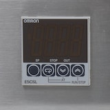 thumbnail of Maxima - Sigillatrice per vaschette piccola 6-8 vaschette/min, pannello Omron, acciaio inox, 700W, dimensioni 63x25.6x26 cm