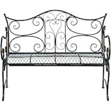 thumbnail of Banc de jardin au style antique Tara en fer forgé Bronze
