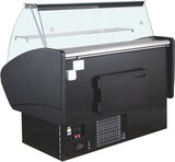 thumbnail of GastroHero Kühltheke RHEA 1340 mm schwarz – mit LED-Beleuchtung & gekühltem Unterbau für optimale Präsentation