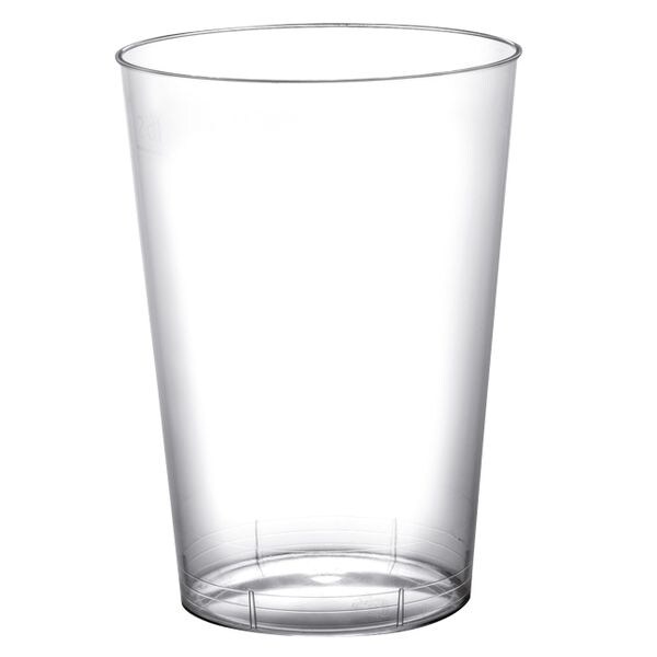 900 Mehrweg Becher transparent Plastikbecher 230ml Wiederverwendbar