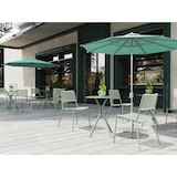 thumbnail of Mesa bistro METRO PROFESSIONAL, Asmira, acero, Ø 60 x 72 cm, redonda, verde aguacate