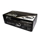 thumbnail of NITRAS BLACK SCORPION  8220, Einmalhandschuh aus Latex, schwarz L  100 Stück