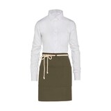 thumbnail of CORSICA - Cord Bistro Apron with Pocket: One Size / Olive