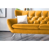 thumbnail of KAWOLA Sofa CHARME 2-Sitzer Velvet curry