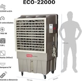 thumbnail of PARS EcoTech Climatizador evaporativo ECO-22000, caudal de 22.000m3/h REALES + lámpara UV