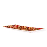 thumbnail of Excelsa piatto/vassoio La Via Della Seta vetro 30x2,5x15 cm multicolore