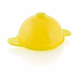 thumbnail of Spätzle-Set Garhaube Spätzlehobel Dampfgaren Mikrowellen Abdeckhaube Käseglocke Gelb