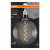 thumbnail of Bombilla LED Vintage Globo E27 SM 5W Cálida Ajustable OSRAM