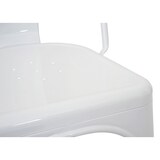 thumbnail of Cadeira HWC-A73, cadeira de bistrô empilhável, design industrial em metal empilhável ~ branco