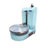 thumbnail of Maxima - 9381202 - Machine à décorer les gâteaux bleue avec plateforme rotative et lames réglables - Ø 36.4 cm, 40-225 RPM, 50x37x62 cm