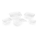 thumbnail of MONOUSO - Transparente Dose mit Klappdeckel PET 750ml (50 Stück)