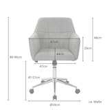 thumbnail of SVITA JAKE Bürostuhl Konferenzstuhl Drehstuhl Chefsessel Office Gelb