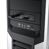 thumbnail of CSL USB 3.2 Gen.1 Front Panel aus Metall, interner Cardreader, Speicherkartenleser, bis zu 5 Gbit/s, 5 Schnittstellen, schwarz