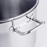 thumbnail of 10 Liter Universaltopf Kochtopf Topf Suppentopf Glasdeckel 26 cm Edelstahl