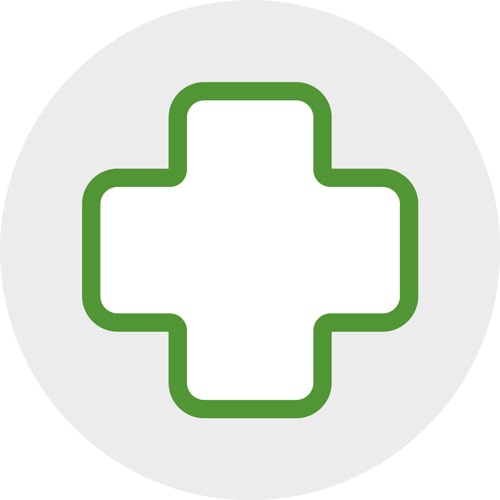 Lifemed Kälte-Sofort-Kompresse - Schnelle Kühlung Schwellung Schmerz 1 Stück weiss