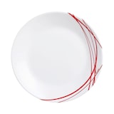 thumbnail of Assiette à dessert Arcopal Domitille Opale Rouge 18Cm