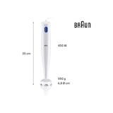thumbnail of BRAUN Stabmixer MQ 10.000P 450Watt weiß/blau