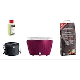 thumbnail of LotusGrill - Special Bundle BBQ Classic Viola (cm 35) con 2,5 Kg Carbonella e Gel Combustibile