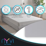 thumbnail of Spannbettlaken DreamScience Mikroflausch - Kuschelweiches & Wärmendes Bettlaken Spannbetttuch 180 - 200x220 + 40 cm Boxspringbett (2er Pack) schwarz
