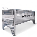 thumbnail of Mangal Anar Deluxe 2mm Campinggrill aus Edelstahl Schaschlikgrill