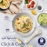 thumbnail of San Ignacio - Set 3 padelle Ø18/20/24cm antiaderente alluminio stampato ILAG, manico smontabile, induzione, senza PFOA
