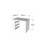 thumbnail of Skye Decor, Pelit- PelitPUQ, Atlantikkiefer, Couchtische, 70x90x50 cm, 100% Melaminbeschichtete Partikelplatte