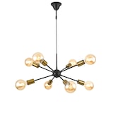 thumbnail of Helloshop26 - Lustre lampe lumière suspendu suspension à 8 branches amiens E27  03_0007599