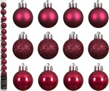 thumbnail of 14 Weihnachtskugeln Kunststoff 3cm klein & bruchsicher Christbaumkugeln Weihnachtsbaumkugeln Christbaumschmuck Weihnachtsbaumschmuck Uni Festlich Rosa