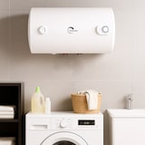 thumbnail of Chauffe Eau Electrique Mural Blindé Horizontal Bypso Sannover 150 Litres + Kit d'Installation Complet NF