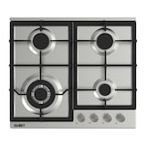 thumbnail of Piano cottura Samet Sansone a gas da incasso 4 fuochi 60 cm in acciaio
