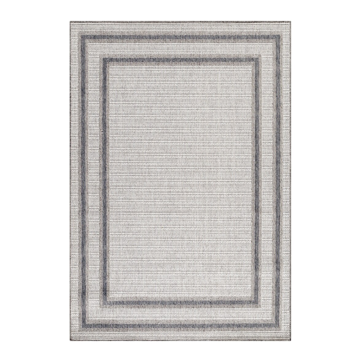 Küchenteppich Elegant Robust Waschbar Strapazierfähig Terrasse Garten Creme 160x230 cm OEKO-TEX Schadstoffgeprüft – ORLA von Kadima Design