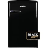 thumbnail of Amica KS 15614 S, Retro Kühlschrank mit Gefrierfach, 88 cm, black olives